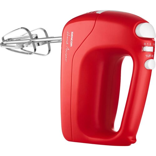 Sencor SHM 5404RD kézi habverő, piros