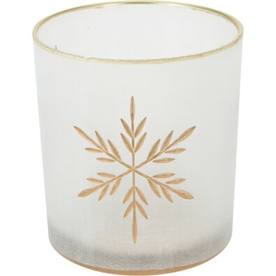 Svečnik za čajno svečko Beam star, premer 7 xvišina 8 cm