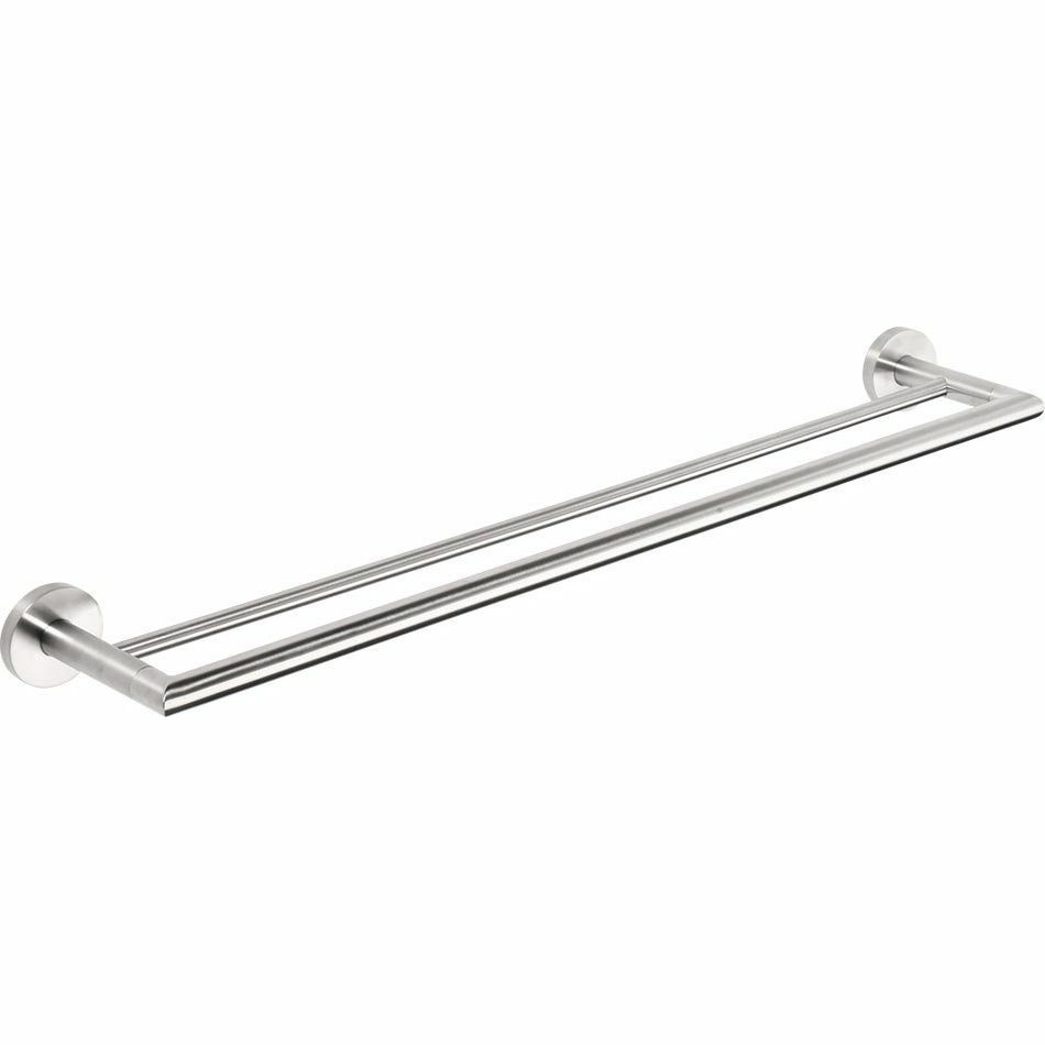 SAPHO XS403 X-Steel držiak na uteráky dvojitý 65,5 cm, brúsená nehrdz. oceľ