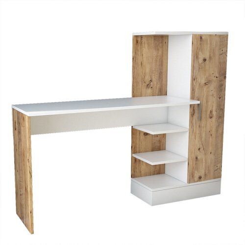 Biurko Comi Atlantic Pine and White