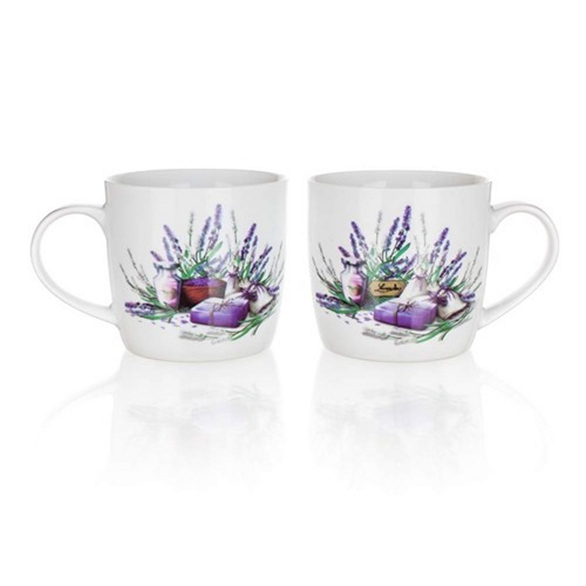 Banquet LAVENDER 2dílná sada hrnků