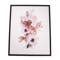 Obraz na plátně v rámu Flowers, 40 x 50 cm Obraz na plátně v rámu Flowers, 40 x 50 cm