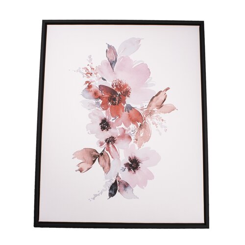 Obraz na plátně v rámu Flowers, 40 x 50 cm