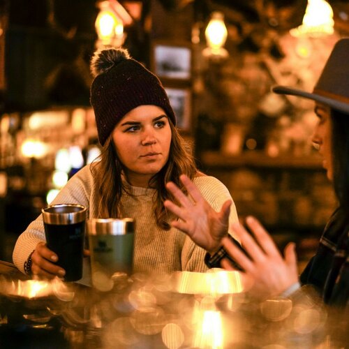 Stanley Thermosbecher Stacking Tumbler 470 ml, Matte Black Pebble