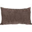 Polštářek Chenille Dark brown, 30 x 50 cm