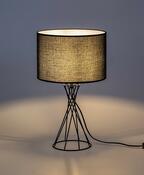 Rabalux 74082 stolní lampa Nivra, černá