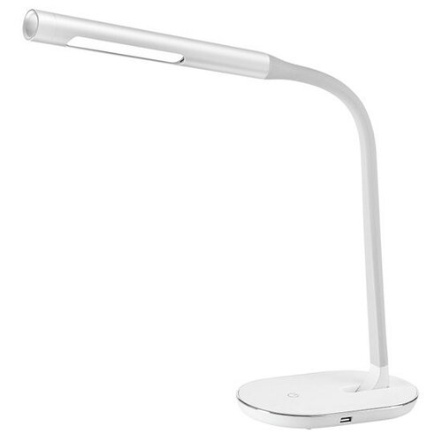 Obrázok Solight LED stolní lampička stmívatelná, 8W, 4500K, USB, bílá, WO50-W