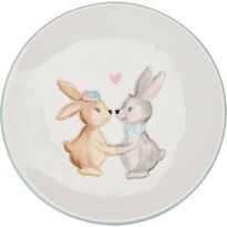 EH Dezertný tanier Rabbit IN LOVE, 20 cm