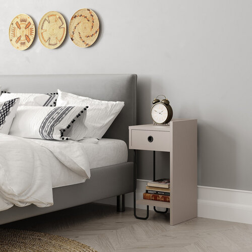 Nachttisch Sirius Right Light Mocha
