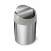 Simplehuman Koš za smeti MINI 1,5 l, nerjavečejeklo