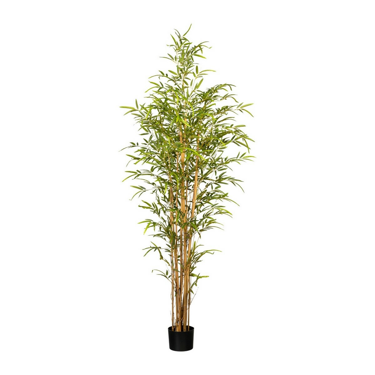 Bambusz műnövény, 180 cm, zöld, 180 cm