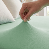 4Home jersey prestieradlo DELUXE zelená, 140 x 200 cm