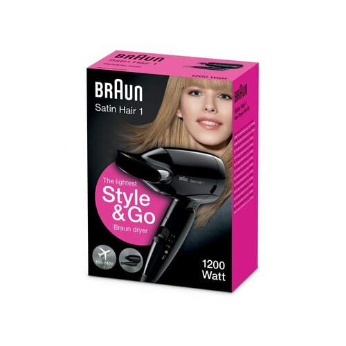 Braun Satin Hair 1 HD 130 cestovný sušič