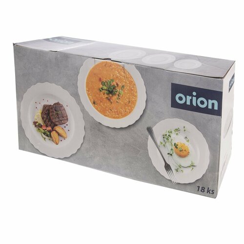 Orion 18dílná jídelní sada Mona vlnky