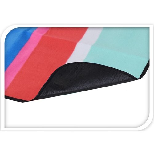Koc piknikowy Colored stripes, 130 x 150 cm