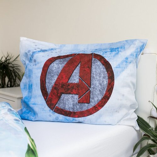 Avengers Heroes pamut ágyneműhuzat, 140 x 200 cm, 70 x 90 cm