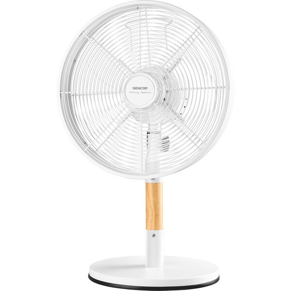 Sencor SFE 3080WH asztali ventilátor, fehérszínben