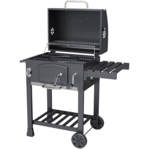 Avenberg Multifunkční BBQ gril Genius + litinový rošt + tál + pizza kámen, 70 x 103 x 105 cm