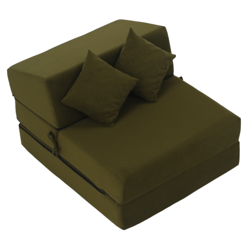 Scaun pliant/saltea PELOS, verde