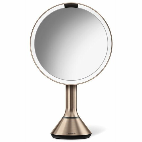 Simplehuman Sensor Touch DUAL kozmetikai LED tükör, 5x nagyítás, rose gold