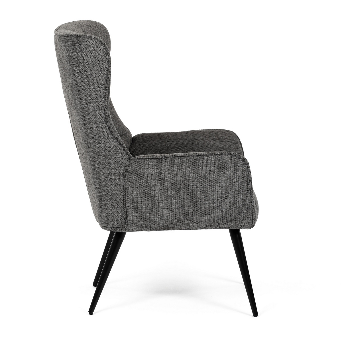 Relaxačné kreslo 315 GREY2, tmavosivá