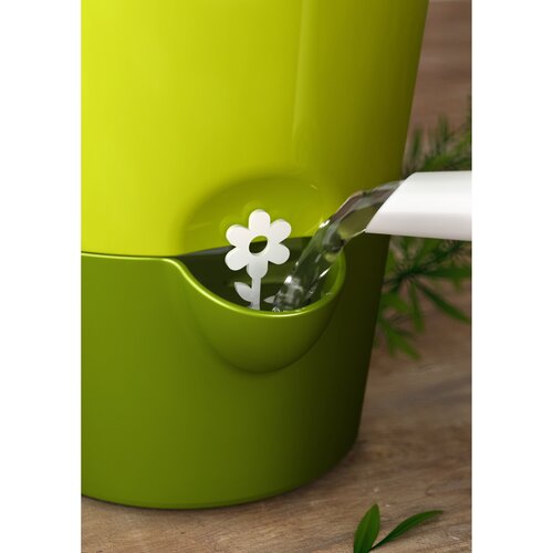 Emsa doniczka samopodlewająca Fresh herbs różowa