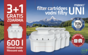 Maxxo UNI vodni filtri 3 + 1