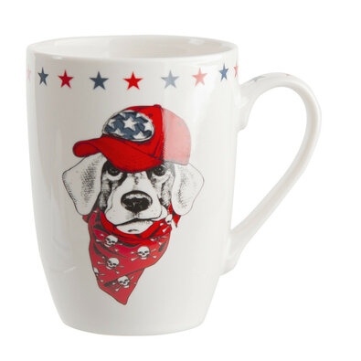 Altom Labrador porcelán bögre, 300 ml