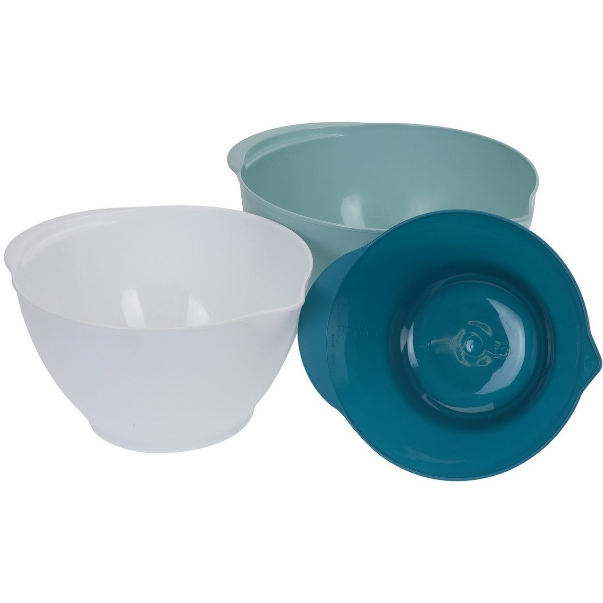 Sada šľahacích mís Excelent, 3 ks, mix farieb