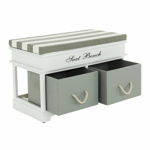 Bank mit Stauraum Bench 2, 70 x 35 x 45 cm