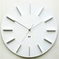 Future Time FT2010WH Round white Designerski zegar ścienny, 40 cm
