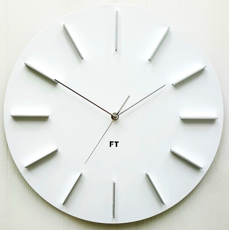 Future Time FT2010WH Round white 40cm