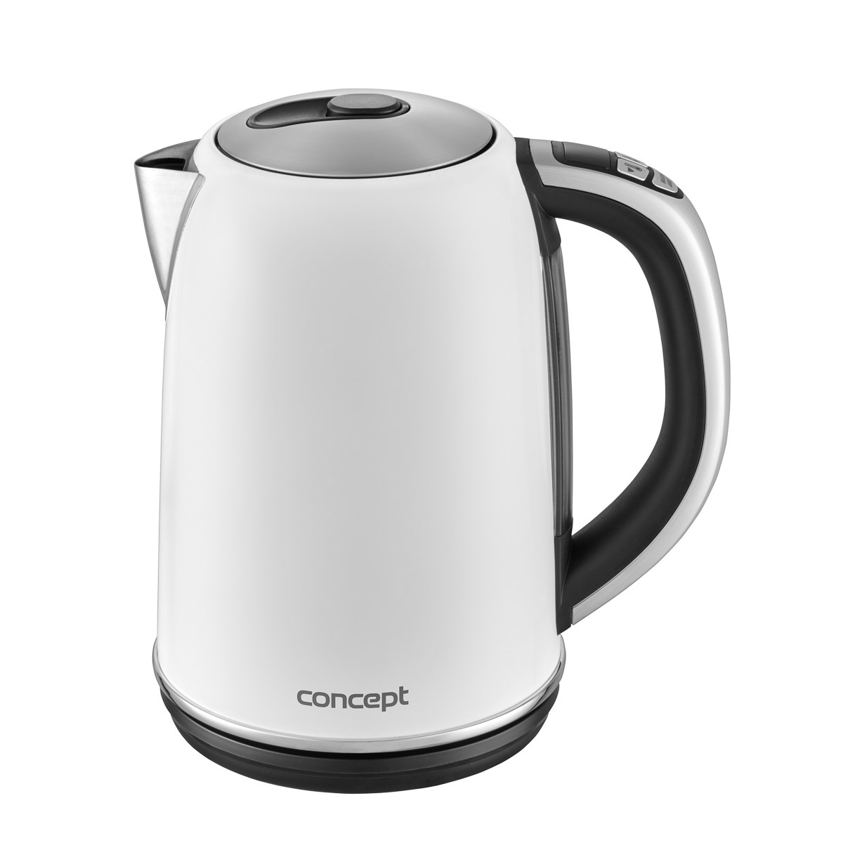 Concept RK3181 rychlovarná konvice s termoregulací nerezová 1,7 l, bílá