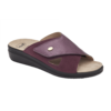 Scholl Papuče Antonia Cross burgundy, veľkosť 37