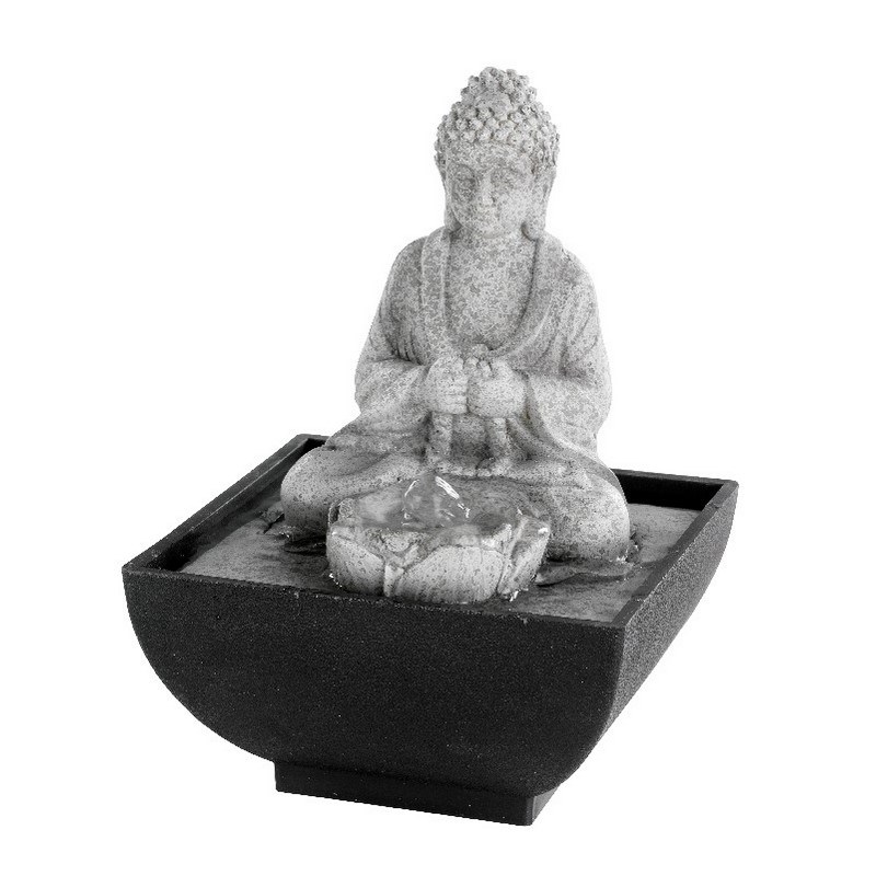 Stolná fontána Spiaci Buddha, 18 cm