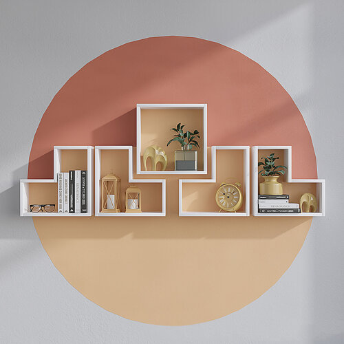 Półka Elitra White, 5 szt.