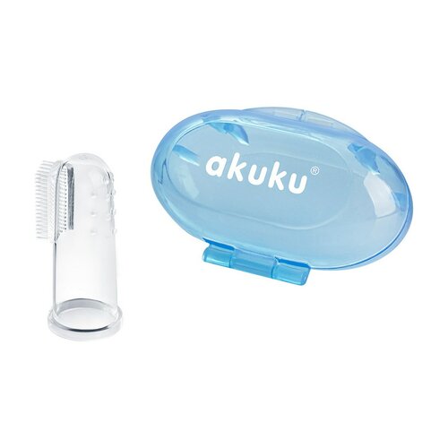 Akuku Erste Zahnbürste mit Etui