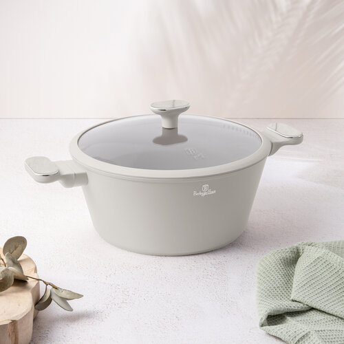 BerlingerHaus Set de vase cu suprafață din titan Sahara Marble, 15 piese