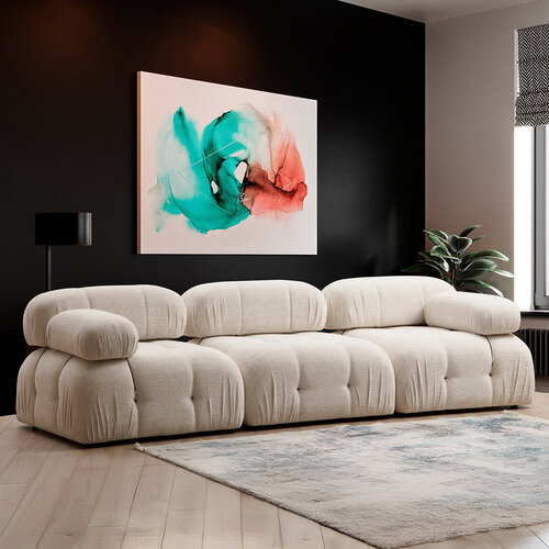 Taburet Bubble Pouffe Cream Bouclette