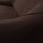 4Home Multielastický poťah na sedaciu súpravu hnedá Elegant, 180 - 220 cm