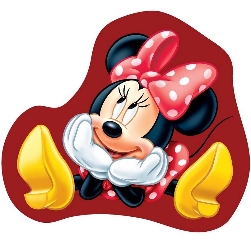 Minnie baby formázott párna, 31 x 24 cm