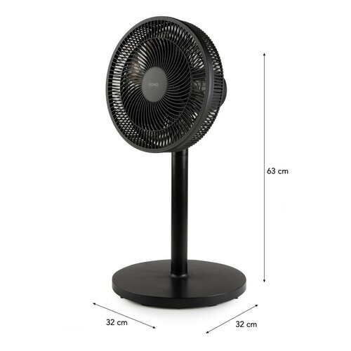 DOMO DO8157 stojanový ventilátor 2v1, černá