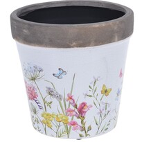 Doniczka ceramiczna Spring Flowers, 16 x 15,8 cm Doniczka ceramiczna Spring Flowers, 16 x 15,8 cm