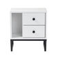 Stolik nocny Glimmer White