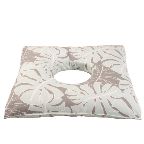 Pernă lăuză Monstera, 50 x 45 cm