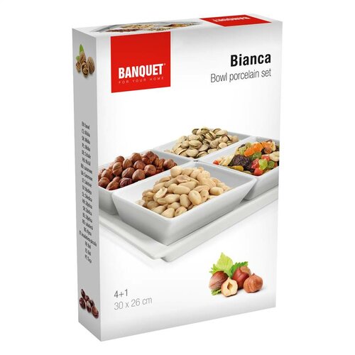 Banquet 5-częściowy zestaw misek BIANCA