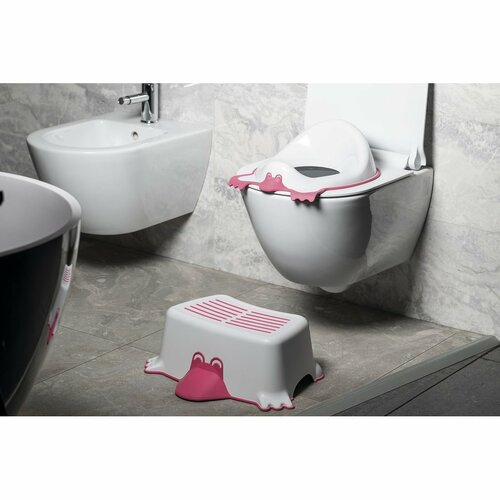 AQUALINE 366410 Duck дитяча протиковзка сходинка для ванної кімнати, сіра