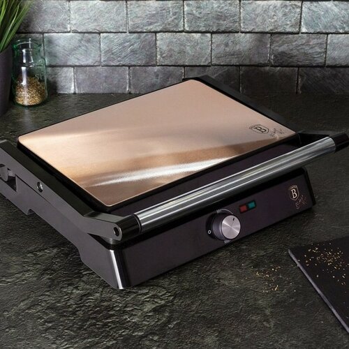 Berlinger Haus Kontaktný gril Rosegold Metallic Line, 2000 W
