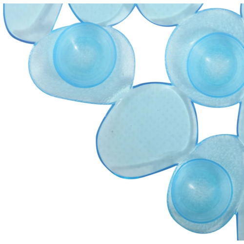 Spirella Suport antiderapant pentru cadă GALETS, albastru deschis, 99 x 39 cm