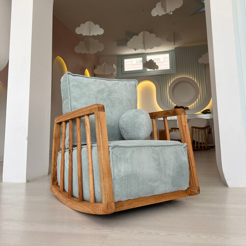 Dětské křeslo Sallanan Blue